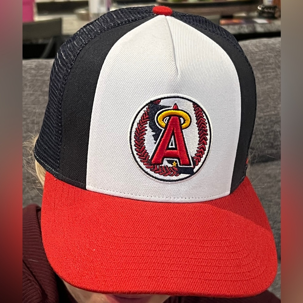 California Angels baseball cap! Only worn once, purchased at the stadium!!